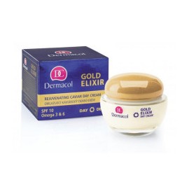 Crema Gold Elixir anti-edad con Caviar SPF10