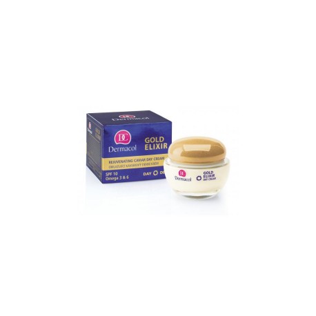 Crema Gold Elixir anti-edad con Caviar SPF10