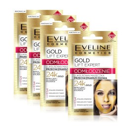 Gold Lift Expert 4 Mascarillas Antiarrugas