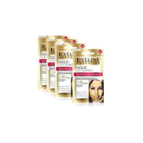 Gold Lift Expert 4 Mascarillas Antiarrugas