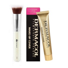 Dermacol Make-up Cover de EXTREMA COBERTURA +  BROCHA PARA BASE D52.